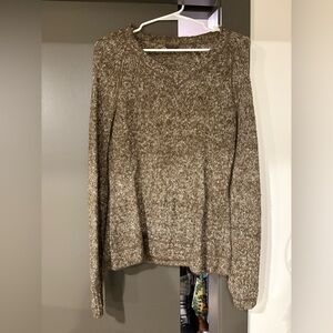 Prana Women's Brown V-Neck Sweater